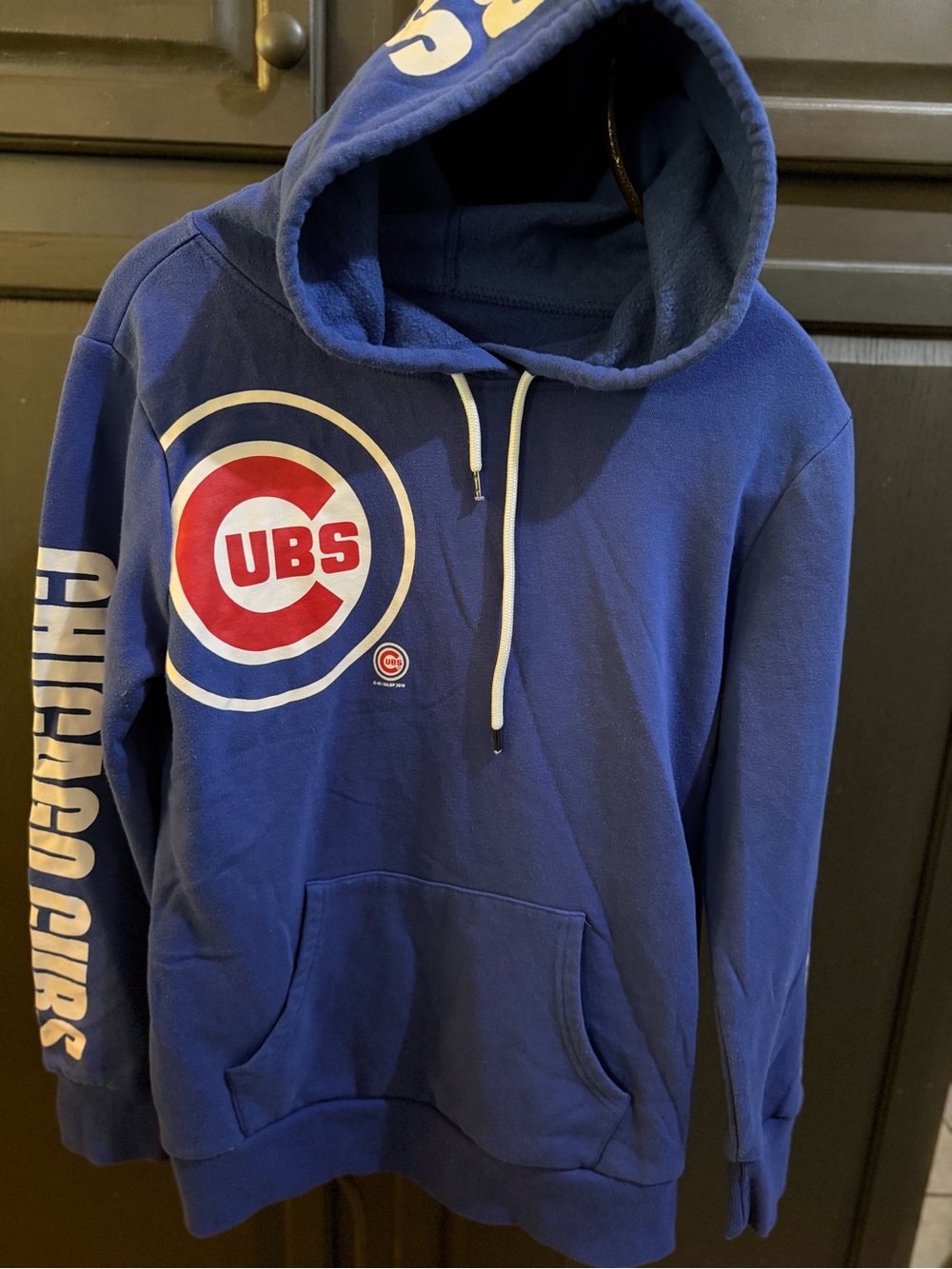 Chicago Cubs Royal Blue Crewneck Hoodie